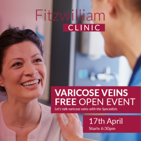 Fitzwilliam Varicose veins event 17th April